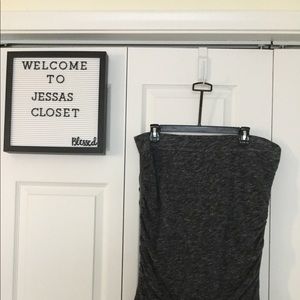 Lane Bryant skirt winter black plus size